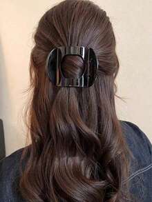 Set de 3 pinzas para el cabello de mujer con estampado de leopardo caramelo minimalista, de 9 cm/3,54 pulgadas, accesorios de moda y versátiles, estilo elegante, adecuados para uso diario, reuniones casuales, ir al trabajo, vacaciones, peinado, lavado de cara, ducha, maquillaje, combinación con atuendos y otros accesorios, tocado de verano, pinzas de garra, pinzas para el cabello - Multicolor - Ver 3