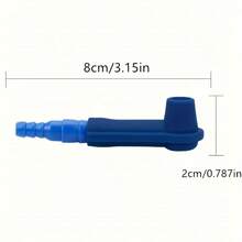 Brake Fluid Change Tool, Car Brake Fluid Change Tool, Pump Oil Bleeding Replacement Air Kit Exchange Tool Connector - Blue - View 11