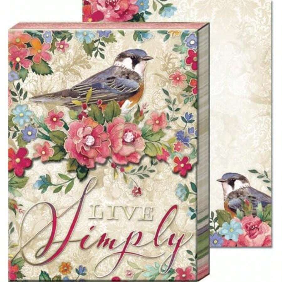 Studio Live Simply Bird Pocket Bloc de notas (42696)(default) - Multicolor - Ver 1