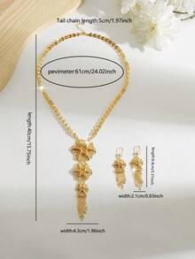 Mgyi goldfarbene Kupfer modische und hochwertige Luxus Retro für Frauen, 18 Karat vergoldete elegante Luxus quadratische Design Halskette für Frauen, geeignet für Nigeria, Dubai, Naher Osten, Saudi-Arabien Braut Hochzeit, täglicher Gebrauch, Hochzeitsjubiläumsgeschenk, Halloween Geschenk für Freunde