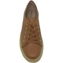 Beira Rio Women's Tennis Shoes With Braided Sole, 5cm, Athletic, Business, Lace-Up, Eyelets, Home - Lạc đà - Xem 9