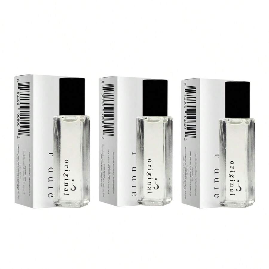 Riddle Original Roll-On Pheromones Perfume - Premium Roll-On Perfume, Delicate Fragrance, Long-Lasting Scent, Animal-Free - Suitable For Everyday Use And Travel, 1/2/3-Pack - 3PC - Xem 1