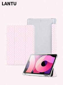 1pcs Cute Cartoon  Print Silicone  (Tri-Fold Stand + Built-In Pencil Holder): Gifts Men, Gifts Boyfriend, Gifts Women & Men's Gifts | Compatible With 10th Generation (10th Generation), Pro 10th Generation, Pro 9th Generation, 9th Generation, 8th Generation, 7th Generation, 6th Generation, A16,, Pink |   Cases & Accessories |   Shockproof Protective Tablet Versatile Models - 多色 9 - 查看 6