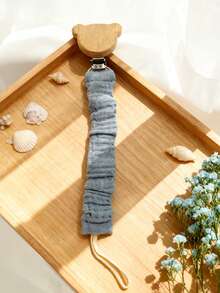 Clip personalizado para chupete, portachupete, nombre personalizado, diseño de oso - Multicolor - Ver 7