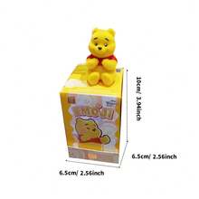Miniso Winnie The Pooh Series Blind Box Figurine - PVC Material,Random Surprise Collectible | Perfect Desk Decor & Birthday Gift(1 PC Random Delivery) - Multicolor - View 7