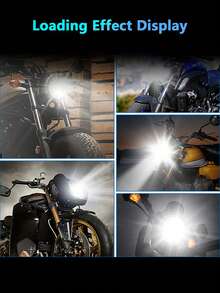 Plug And Play M01R Motorcycle LED Headlight Bulb PX15D H4 High/Low Beam Fan Cooling 9-80V 28W 2500 Lumens 6000K For Electric Bike