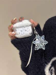 一套冬季雪花挂饰耳机保护套，兼容苹果 2/Pro - 彩色 - 查看 8