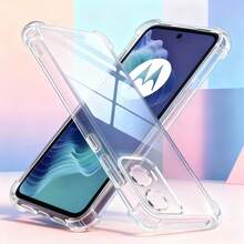 حافظة هاتف شفافة مقاومة للكسر، تتحمل السقوط والصدمات، مزودة بغشاء مقاوم للبلى وطبقة مقاومة للاصفرار. تناسب هواتف Edge 60/Edge 60 Fusion/Edge 50/Edge 50 Neo/Nothing Phone (3a)/Nothing Phone (3a) Pro/Nothing Phone (2)/Nothing CMF Phone 1/ Pixel 10 Pro/ Pixel 10 Pro XL/ Pixel 10