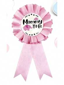 Ribbon Badge Brooch For Dad And Mom, Ladies Lapel Pin Brooch, Bag Pendant, Fashion Accessories, Fun Gifts For Friends, Family, Teachers And Classmates