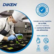 DIKEN Cubrebocas/Mascarilla, Plisado de 3 Capas con Ajuste , Unitalla, Desechables, Dispensadores con Cubrebocas. - 50 + blanco - Ver 3