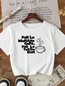 Women's-ShirtCasual Versatile Solid Color Crew Neck Short Sleeve-ShirtFashionable Women's Clothingshirts,Clothes,White Top,Graphic Tee,Suitable Gym, Workouts, Everyday Casual Wear, And Street Style. - 白色 - 查看 7