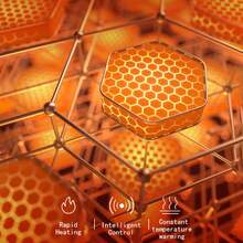 Rechargeable 2 Pieces Set Of Magnetic Hand Warmer, Lightweight - Can Hold Gloves For Double Warmth, Electric Hand Warmer, Quick Heating, 3 Sets, Portable Heater, Glove Accessories, Travel Essentials, Men's And Women's Gifts,