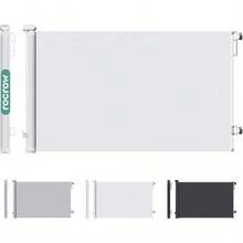 Puerta de  para niños, 300 * 86 cm, instalación sin taladrar.Adecuado para escaleras, cocina, puertas, pasillos, barreras de  para bebés - blanco - Ver 11