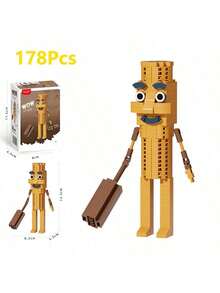 Tung Tung Sahur‌ Figure Block Toy Tralalero Tralala‌ HarkBricks Tralala Figures Bricks Toy Gift - Multicolor - View 13
