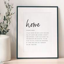 1pc Home Definition Canvas Print New Year Home Art Painting, For Family Living Room Entrance Wall Decoration No Framed - Multicolor - View 1