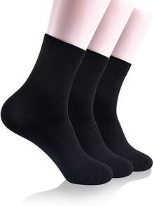 Athletic Socks - 6 Pairs Of Black Ones (packaging Box) - View 10