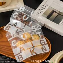 牛皮纸面包袋，带透明窗口 - 可重复密封，自封口，带金属扎带，保鲜 - 适用于烘焙食品、吐司、酸面包、贝果、羊角面包 - 棕色烘焙包装纸