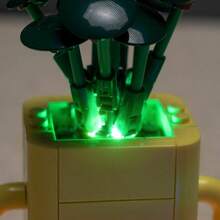 compatible con Happy Plants 10349, ilumina tu coleccin botnica, versin mejorada de luz u2013 excluyendo el modelo de plantas - inicial - Ver 5