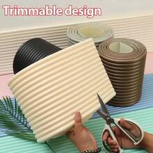 1个W型防撞护栏，婴儿房装饰，婴儿保护，墙面保护，家具边角保护，育婴室保护产品，无粘性婴儿软泡沫护栏，可根据需要裁剪 - 彩色 - 查看 5