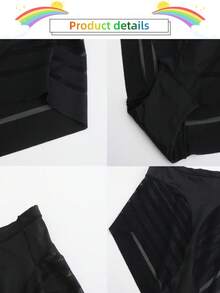 Slip senza cuciture donna in vita alta, slip da donna in marrone caffè, rosso, blu e rete trasparente, ad alta elasticità, per controllo addome, modellante