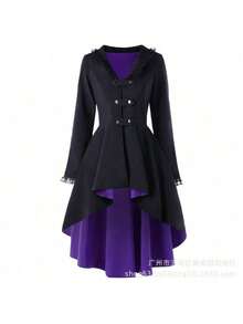 Stroje damskie - Czarny z fioletowym tłem - Zobacz 7