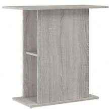 Suporte para aquário vidaXL Sonoma Grey, 75x36x72,5 cm, madeira engenheirada. - Castanho - Ver 10