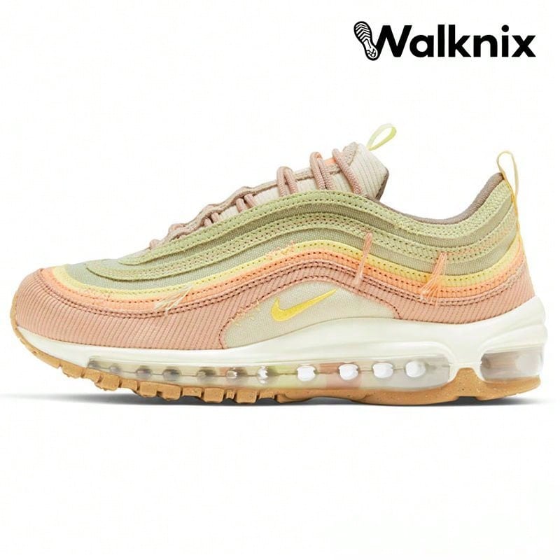 Nike Air Max 97 'Bright Side' Green Olive-Aura Citron-Tint Lime-Green Sneakers Women DQ5073-381 - 彩色 - 查看 1