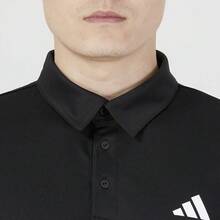 Adidas [Men's Sports Suit] FAB POLO Sports Outdoor Commuter Short-Sleeve Collared Top + GYM+ 3S PNT Casual Daily Running Training Pants Woven Single Layer Pants