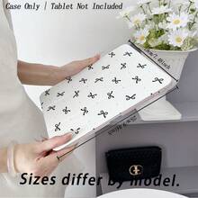 1 Pc Folio Tablet Case With Pen Holder Compatible With IPad 10.9/10.2/ Air 5th Gen/Pro11/10th/9.7/Air 2/IPad (7th Gen)/ IPad (8th Gen)/IPad Air 4/5/IPad Pro 11/IPad 10th Generation 10.9-Inch 2022 Smart Case/IPad Air 13(M3 2025)/IPad Air 11(M3 2025)/IPad Air 11(M3 2025)/IPad 11(A16 2025), Auto Sleep/Wake Function - Multicolor - View 3