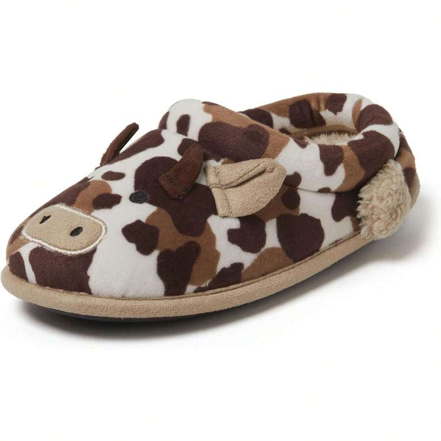 Pantuflas lavables de animales caprichosos para niños pequeños EstiloKids, versión mejorada