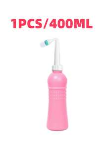 1pc 400ml Portable Toilet Bidet Sprayer With Anti-Slip Grip, Convenient Butt Cleaning Device