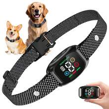 Anti-Bellen Halsband für kleine Hunde, kein Schock Bellen Halsband mit 8 Empfindlichkeiten, 4 einstellbare Modi Piepton & Vibration, IP67 wasserdicht - effektiv & human Kleine Hunde Bellen Halsband-Glanz, Winziges Bellen Halsband für kleine Hunde 2,3-6,8kg, mittel, große Hunde, automatisches intelligentes Bellen Halsband - Verschiedenfarbig - Übersicht 12