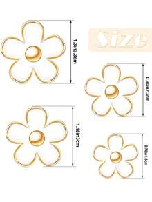 1个/3个花朵造型汽车出风口夹，3个可爱雏菊汽车空气清新剂出风口夹，汽车扩散器水钻汽车内饰装饰饰品，钻石汽车装饰闪亮汽车配件，雏菊汽车装饰花朵出风口夹，汽车内饰空调出风口夹，汽车空气清新剂夹，彩色汽车内饰，适合女性和女孩 - 均碼 - 查看 10