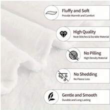 1 Blanket, Super Soft Bedding, Suitable For All Seasons, Suitable For Sofas, Beds, Camping Trips, Can Be Machine Washed, A Comfortable Gift, A Rural Home Decoration, Applicable To Beds/Sofas/Camping/Travel/Offices