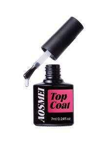 7 Ml Wipe Free Gel Nail Polish UV LED Professional Seal Shiny Transparent Nail - Clear - View 5