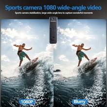 1 pieza Cámara portátil multifuncional para aplicación de la ley, Cámara corporal inteligente HD 1080P, Lente rotativa 180°, Grabación permanente, Visión nocturna y gran angular, Recargable por USB - Adecuado para aplicación de la ley, , ciclismo, viajes y grabación de la vida - Negro - Ver 7