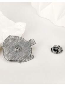 1pc Oil Drop Eyeball Eye Brooch, Suitable For Men And Women Everyday Wear - Multicolor - View 3