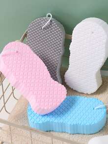 2Pcs Sponge Bath Scrubbers With Fish Scale Textured 3D Design, Gentle On Skin, Bathing Cleansing Tool,Adorable Fish-Shaped Sponge, Soft Pumice Stone For Scrubbing, Seasonal Bath Sponge For Bathing, Swimming, Cleaning,Bath Sponge Embossing Soft Bath Sponge Household Scrub Tool, Painless Exfoliation Back To School,Bathroom Gadgets; Bathing Tools - Multicolor - View 7