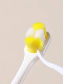 1pc Animal Shaped Children's Toothbrush - Infant Toothbrush, 0-3 Years Old Baby Toothbrush, 3-6 Years Old Toddler, Boys & Girls Soft Bristle Toothbrush, Cartoon Cute Ultra Soft - Multicolor - View 3