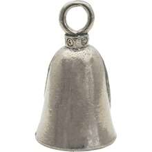 WSXC Guardian Bell Celtic Good Luck Bell W/Keyring And Black Velvet Gift Bag Motorcycle Bell Lead-Free Pewter Made In USA - TreeofLife - View 2
