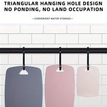 Cutting Boards For Kitchen, Plastic Cutting Board Set Of 1/3pcs, Thick Chopping Boards For Meat, Veggies, Fruits, With Easy Grip Handle, Dishwasher - Multicolor - View 4