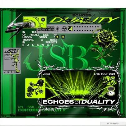 三代目 J SOUL BROTHERS LIVE TOUR 2024 ECHOES OF DUALITY DVD+CD