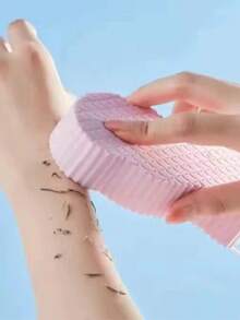 2Pcs Sponge Bath Scrubbers With Fish Scale Textured 3D Design, Gentle On Skin, Bathing Cleansing Tool,Adorable Fish-Shaped Sponge, Soft Pumice Stone For Scrubbing, Seasonal Bath Sponge For Bathing, Swimming, Cleaning,Bath Sponge Embossing Soft Bath Sponge Household Scrub Tool, Painless Exfoliation Back To School,Bathroom Gadgets; Bathing Tools - Multicolor - View 15