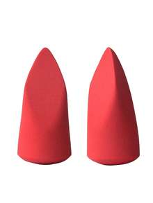 1pc/5pcs/10pcs Classic Red Makeup Sponge Blender, Multi-Shaped Non-Latex Angled Teardrop Makeup Sponge Tool, Red Marked Round Tube Makeup Sponge, Red Teardrop Stamping Makeup Sponge,Makeup,Cheap,Room Decor,Vanity,Travel,Bedroom,Makeup Accessories,Puff,Makeup Blender,Powder Puff,Makeup Sponge,Cheap,Stocking Stuffers,Makeup,Makeup Tools,Cheap Stuff,Gifts,Gifts For Women,Christmas Gifts - Red - View 19