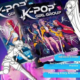 1 st 2025 Ny Häxjakt Anime Periferi Bilderbok Periferi Målarbok Manuskript Barn- och grundskoleelever Album Målarteckningar Flickor och pojkar Festivalfestpresenter, Anime Seriefigurer Presenter, Festivalpresenter För Fans Och Vänner, Nyårspresenter (Slumpmässig Stil)