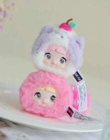 Miniso Bolsa de regalo con figura de peluche 100% Nommi Sweetness en caja ciega - Una sola caja - Ver 2