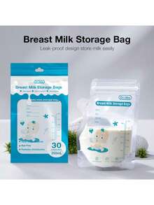 MAMIJOY 30PCS/250ml Breast Milk Storage Bags Space-Saving Pour Spout Design - Suitable For Breastfeeding - Multicolor - View 7