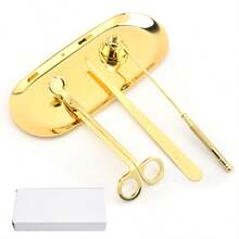 不锈钢烛芯修剪器、灭烛器、蜡烛剪刀 - 彩色 - 查看 7