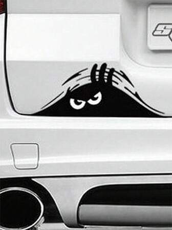 Adesivo de decoração de carro fofo de desenho animado da moda