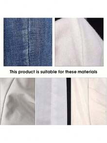 1pcs Double-Sided Iron-On Hemming Tape, Strong Adhesive Heat Bonding Tape, Iron-On Fusible Web For Clothing Alterations, Pants, Jeans, Skirts - 彩色 - 查看 5